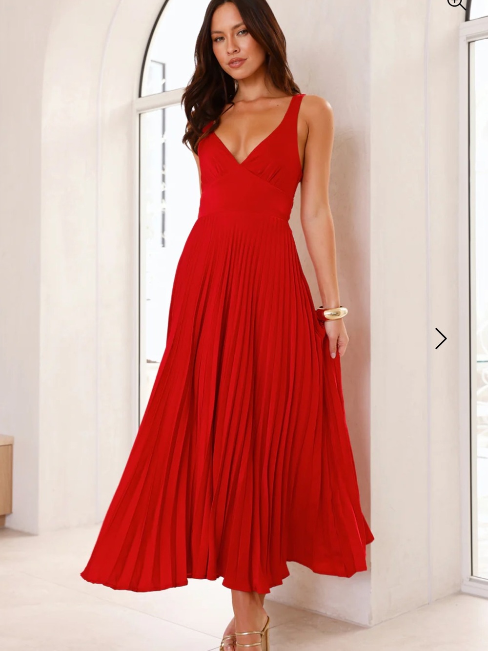 Hello Molly DAZZLING OPULENCE MAXI DRESS RED